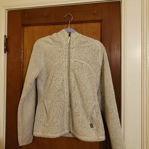 🍂🍁🍂Köppen plush, super soft hoodie. Grey size medium. Warm for fall. Layers.